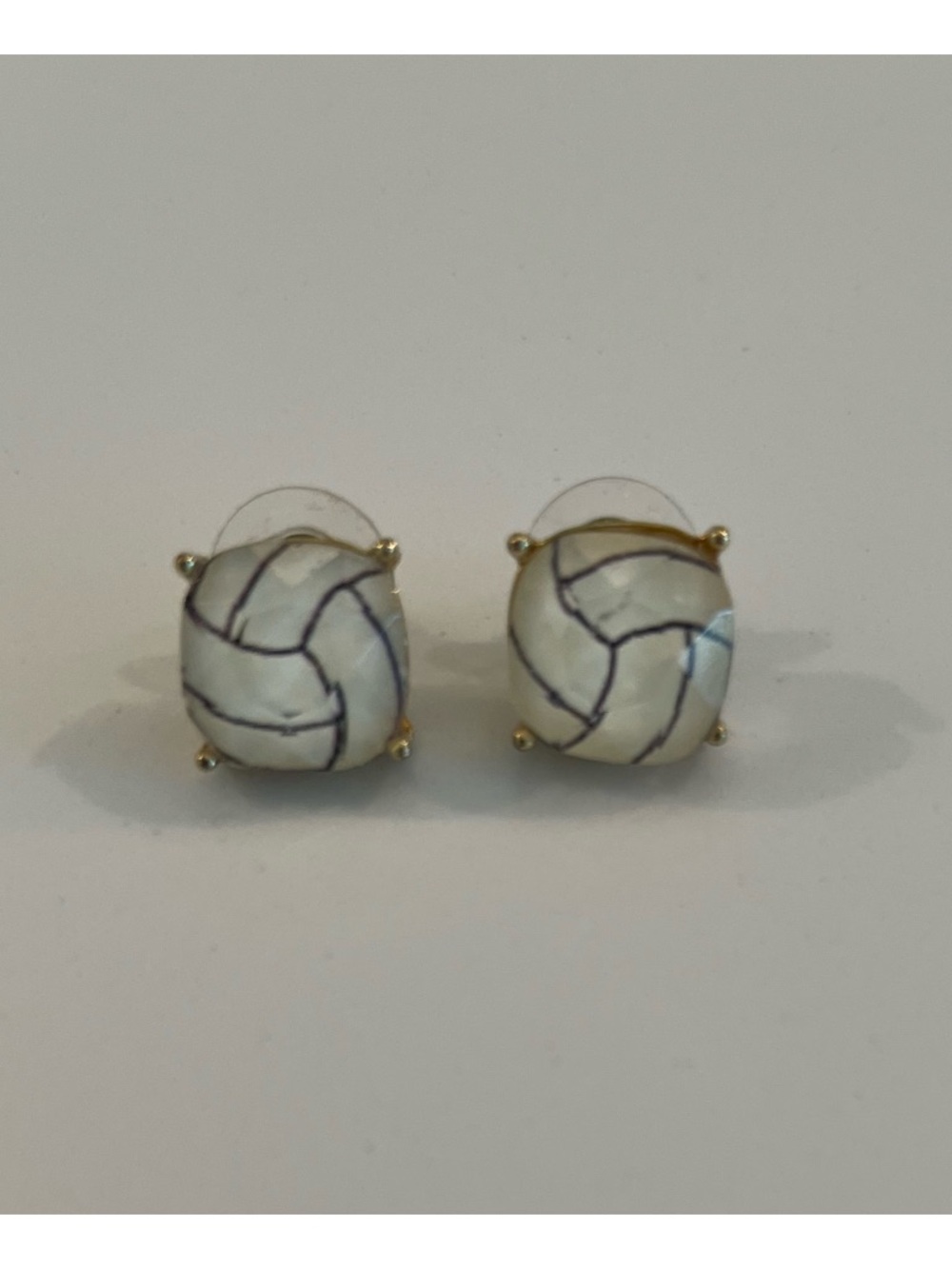Volleyball Stud Earrings - Women Jewelry